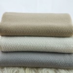 Herringbone Baby alpaca Throws