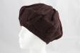 Handknit Baby Alpaca Beret (Grape)
