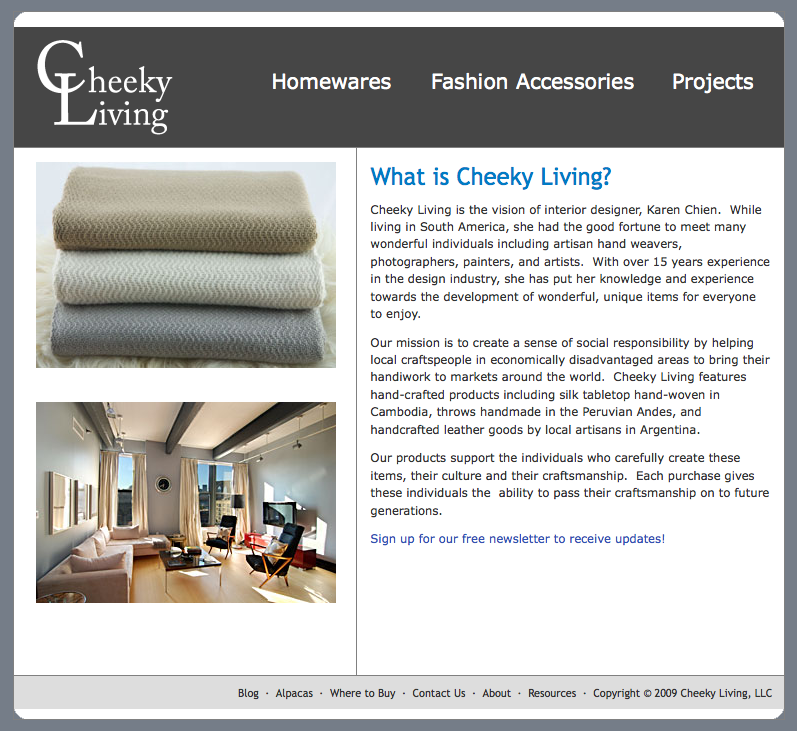 New Products at Cheeky Living