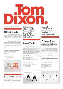 Tom Dixon Newsletter