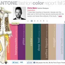 Pantone Color Forecast Fall 2011