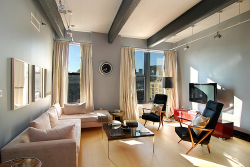 DUMBO Loft Living Area